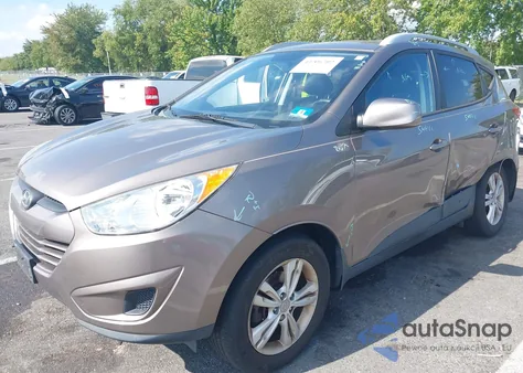2010 Hyundai Tucson Gls из США, поврежденный, VIN KM8JUCAC5AU061109